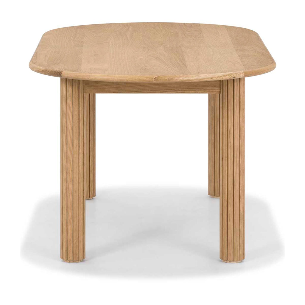 Noir Oval Extendable Dining Table (200cm)