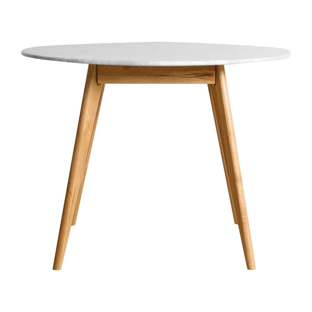 Oia White Marble Dining Table