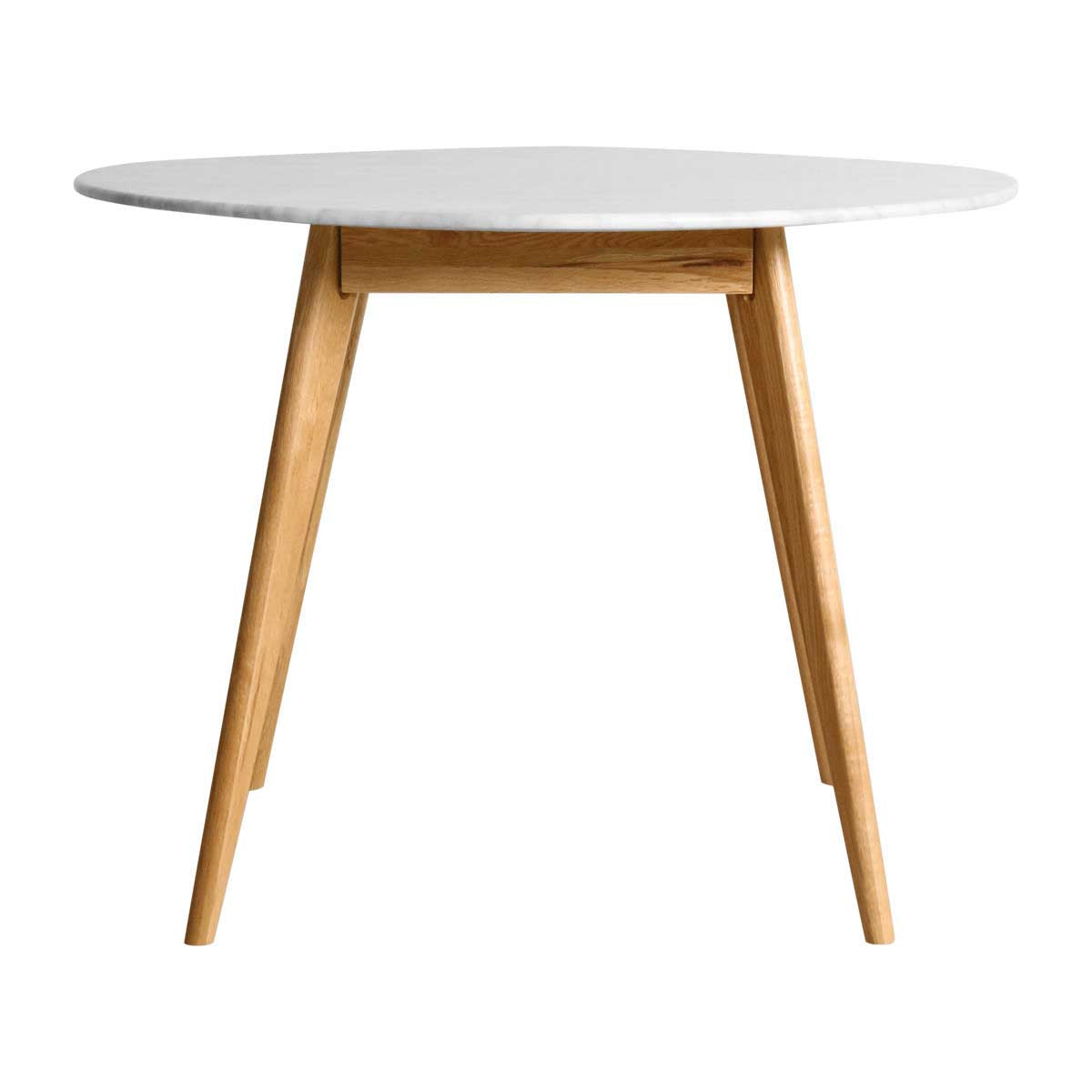 Oia White Marble Dining Table