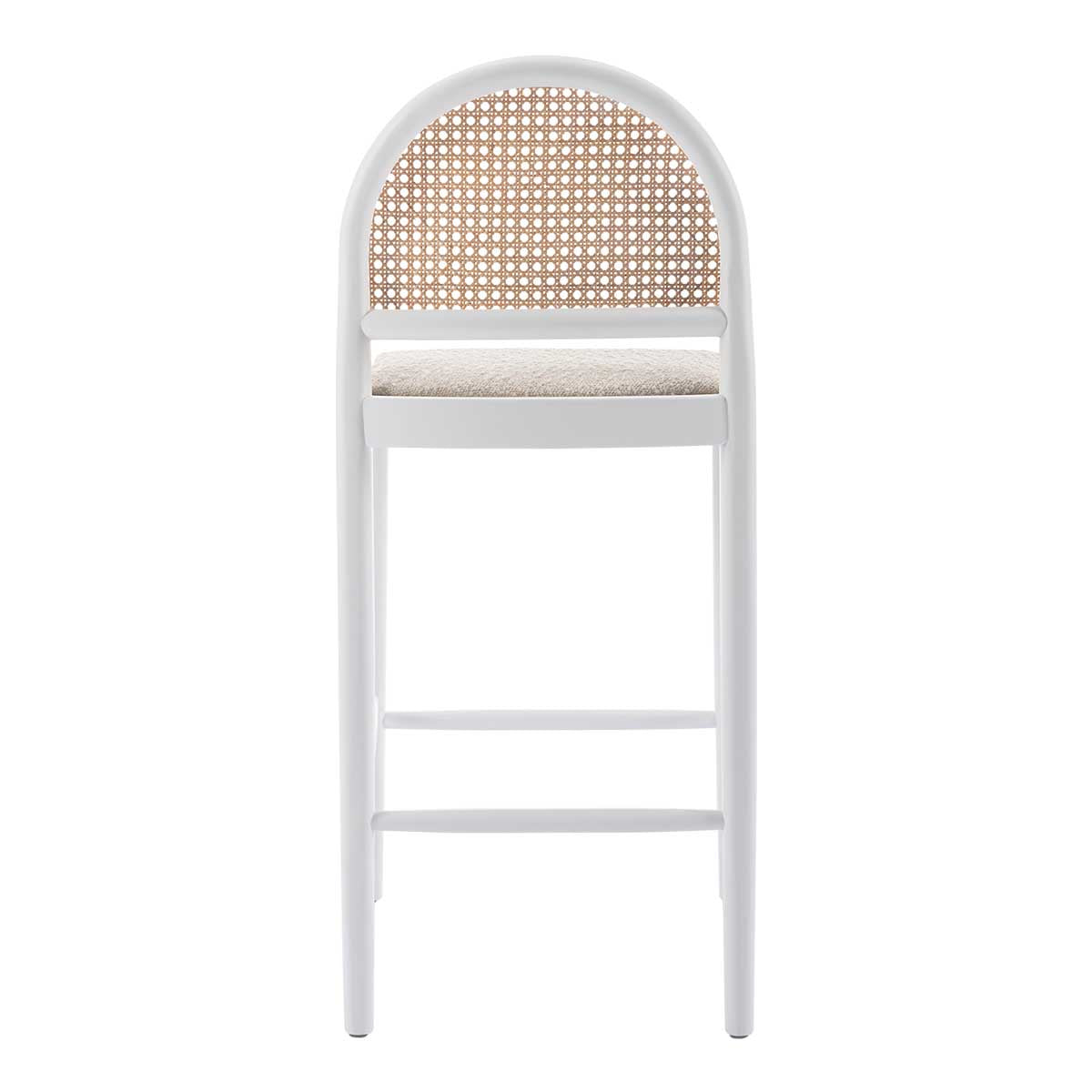 Capri Fabric Arch Bar Stool