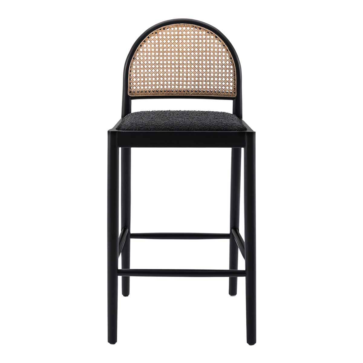 Capri Fabric Arch Bar Stool