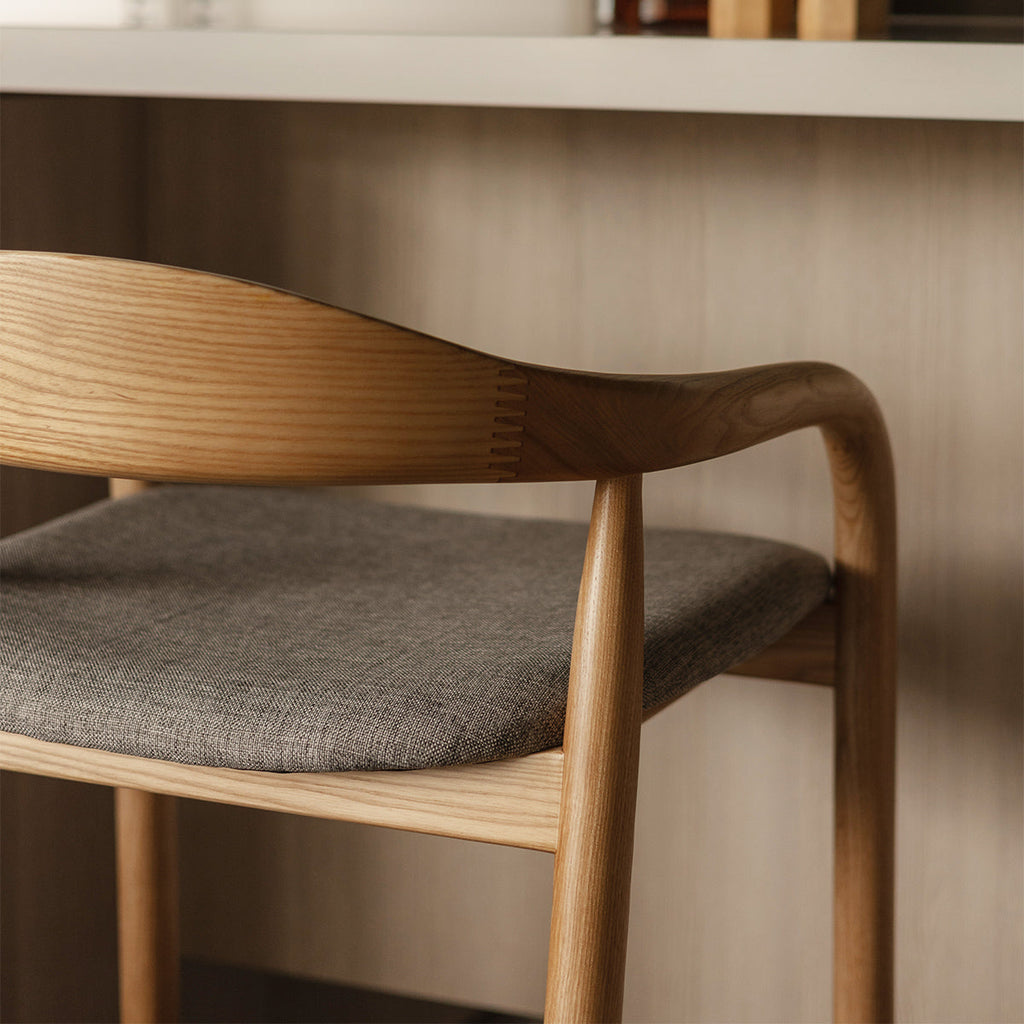 Noris Fabric Bar Stool