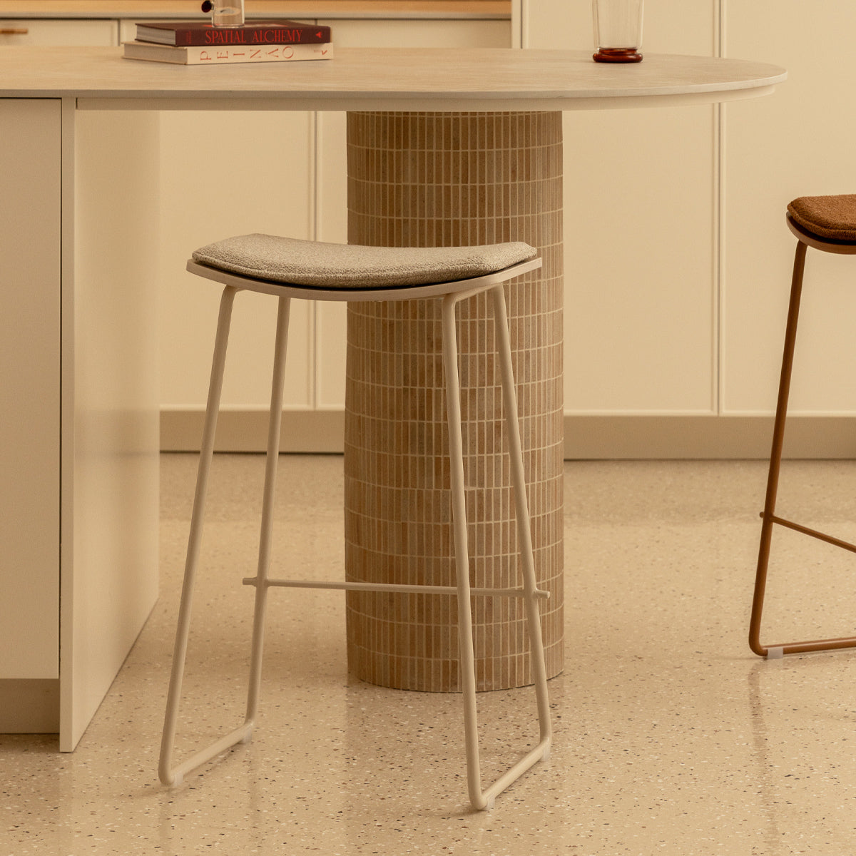Hendrix Fabric Bar Stool