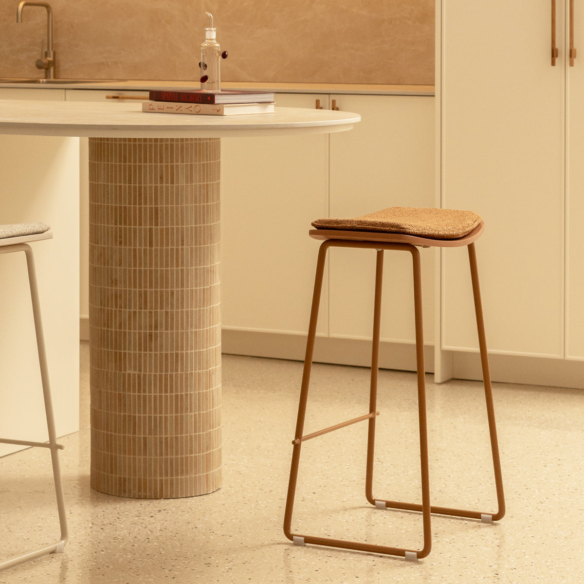 Hendrix Fabric Bar Stool