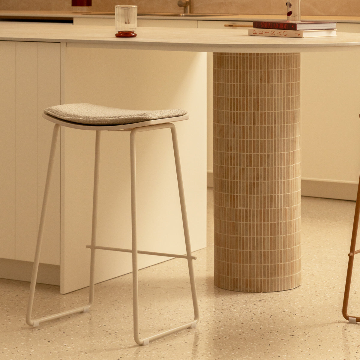Hendrix Fabric Bar Stool
