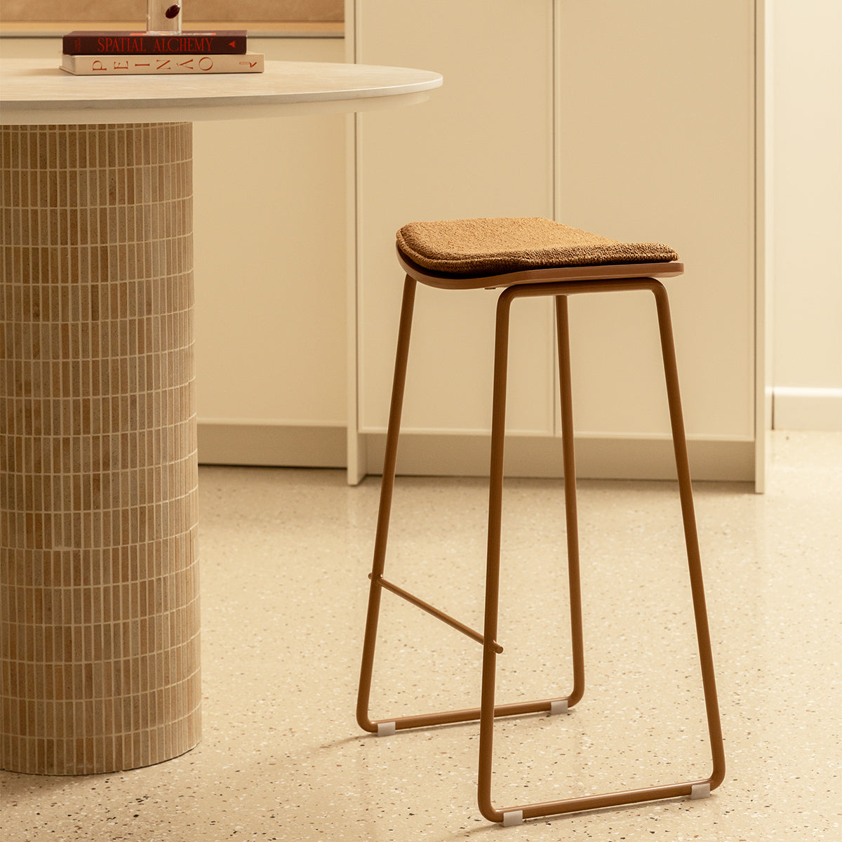 Hendrix Fabric Bar Stool