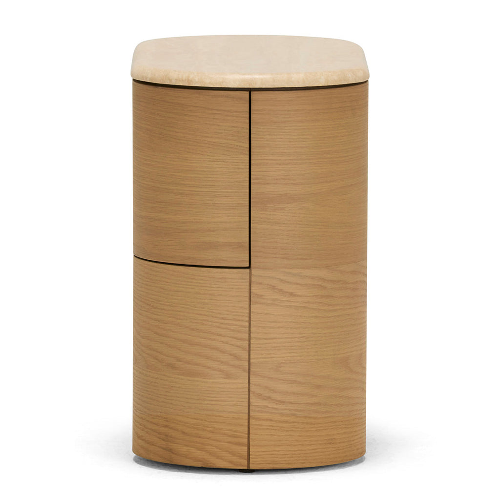 Fin Bedside Table