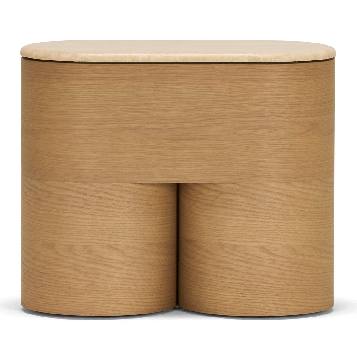 Fin Bedside Table