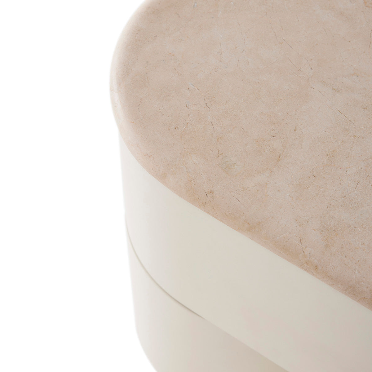 Fin Bedside Table