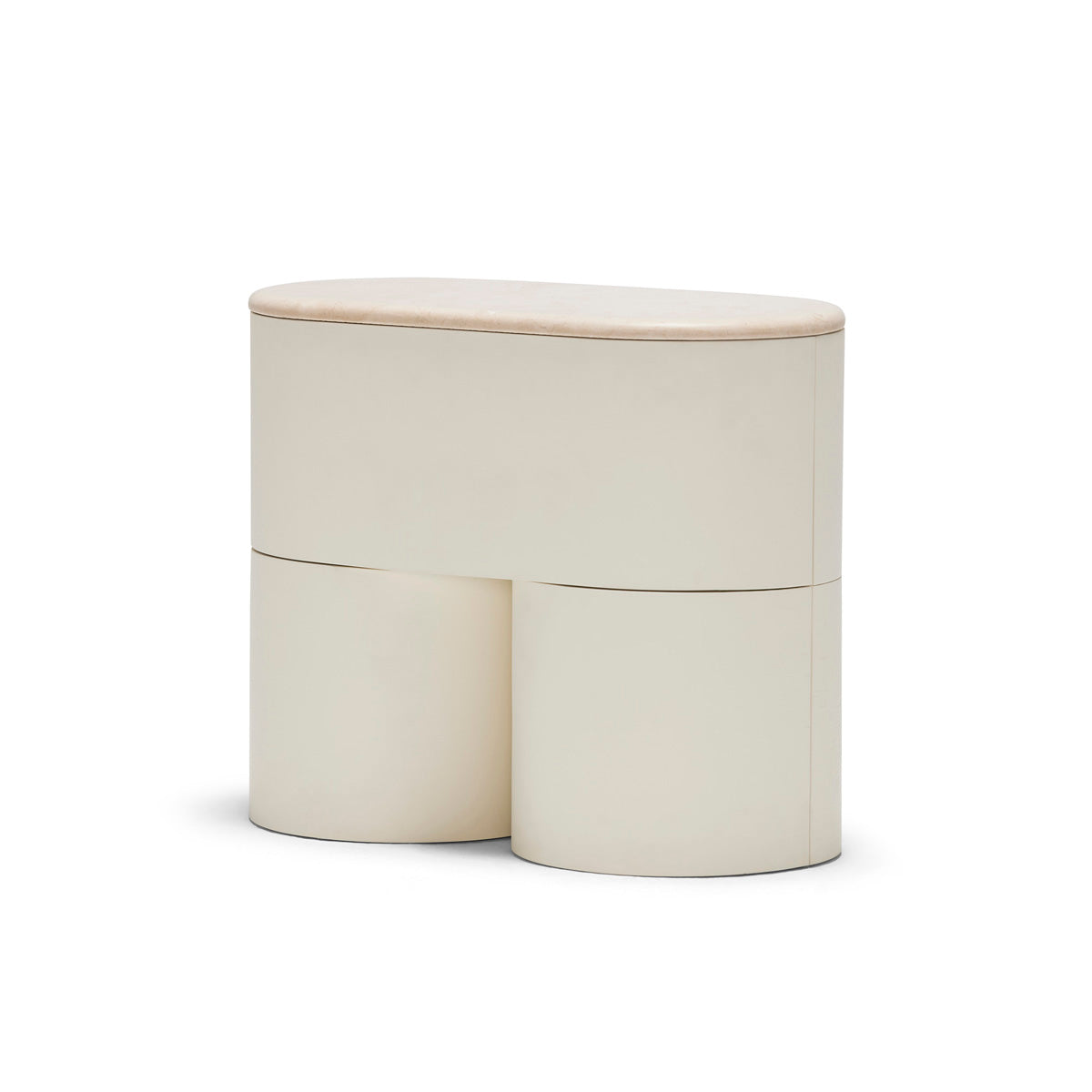 Fin Bedside Table