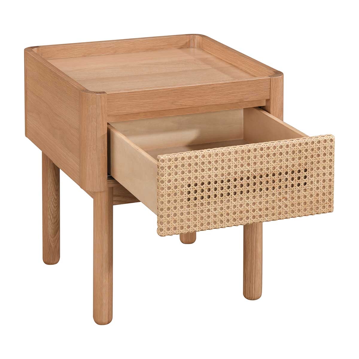 Norah Rattan Bedside Table