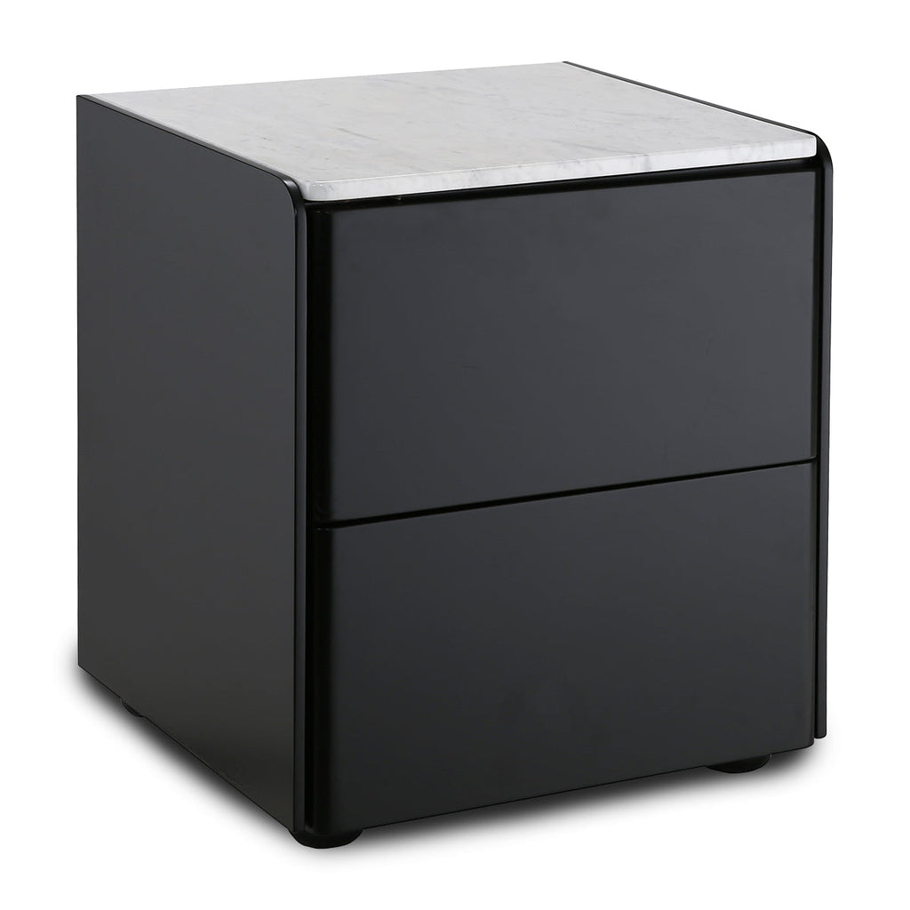 Delta Marble Bedside Table