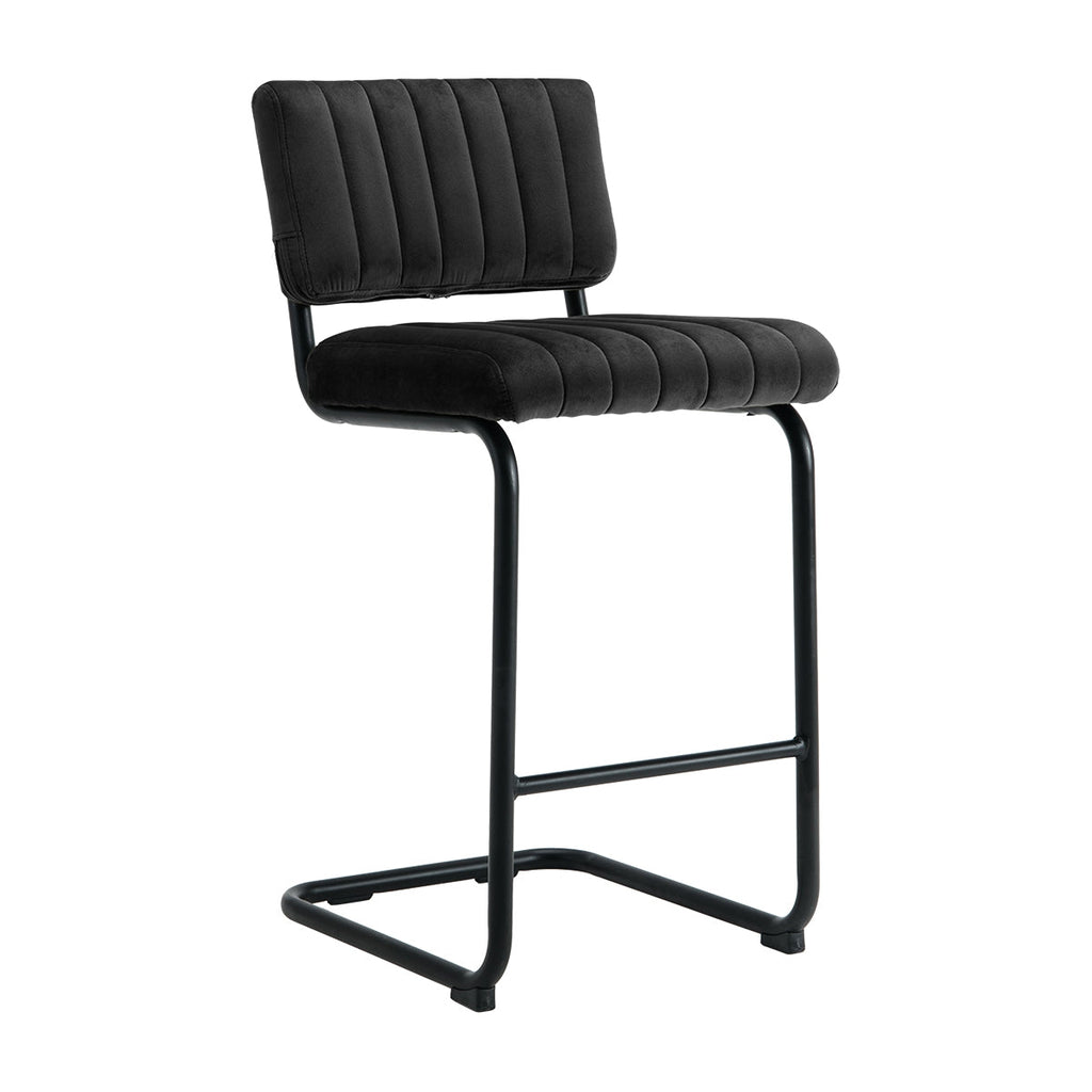 Blake Velvet Bar Stool
