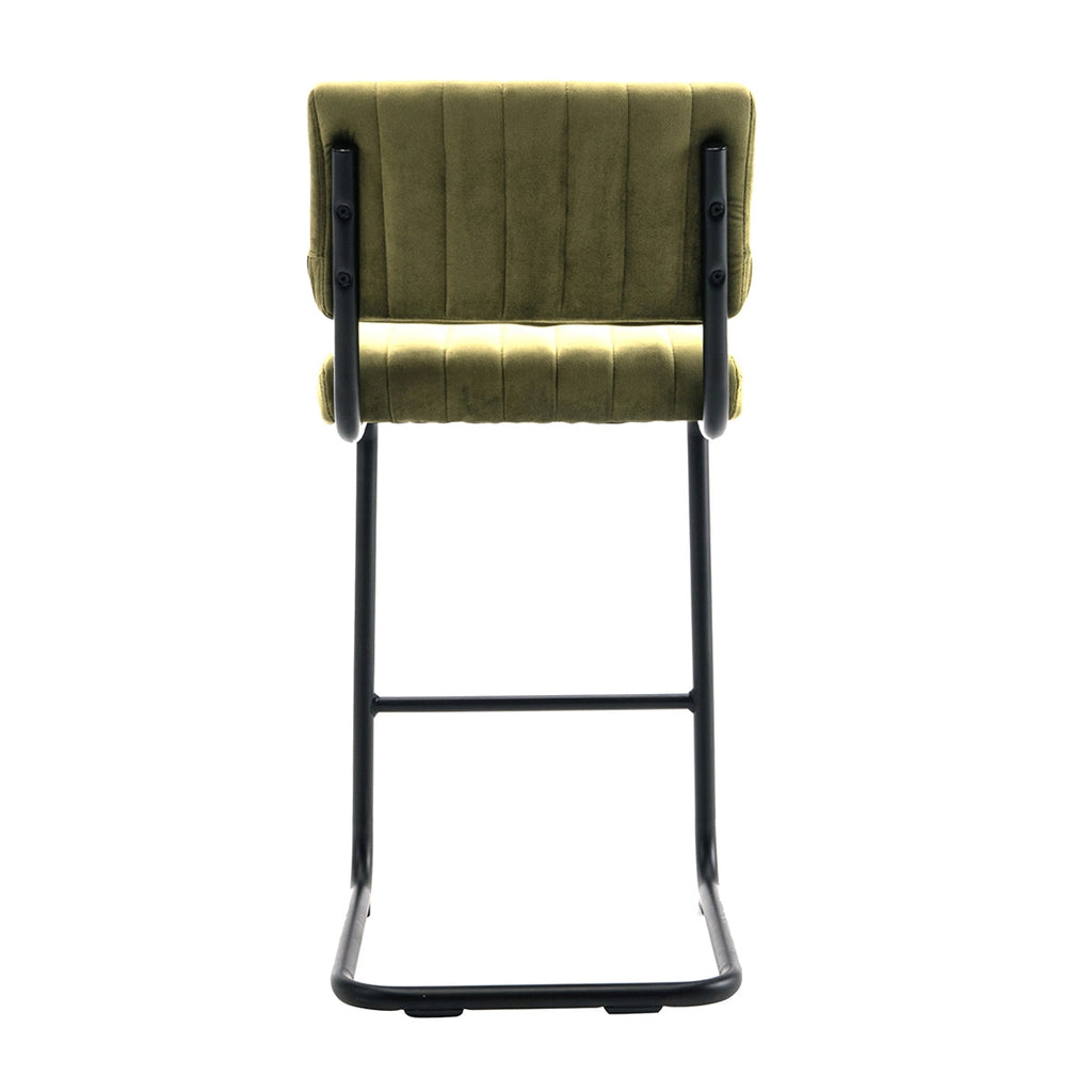 Blake Velvet Bar Stool
